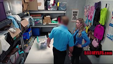 Female Cop Sydney Paige Gets Handcuffed To Desire With Her Partner