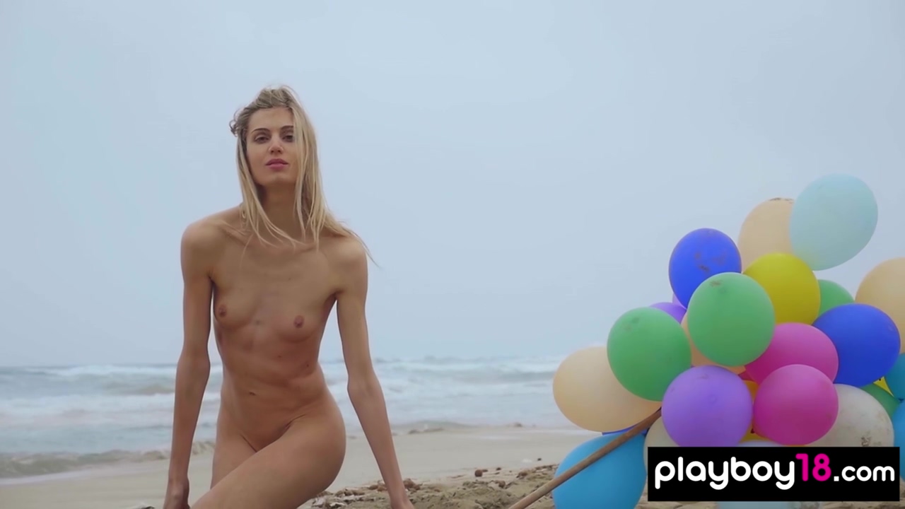 Mature Italian Blonde Explores Balloon Orgy with Unexpected Twists