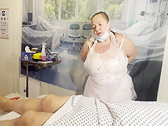 Intriguing Therapy Sessions: Matron Satana Treats Patient’s Secret Ailment