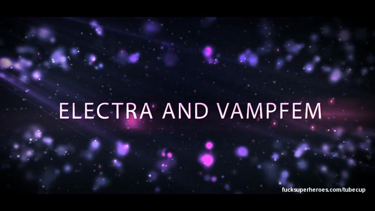 Electra and Vampirella tangle passionately in a steamy basement tryst.
