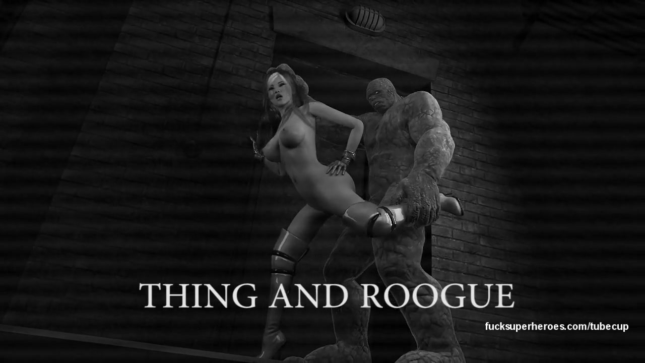 Rogue and the Fantastic 4: Thing’s Wild Night with a Southern Bella