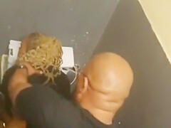 Stacy and Tyler Get Naughty After Hours in the Pub Bathroom