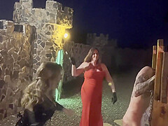 Sensual Spanking and Whipping Session with Malice and Raven