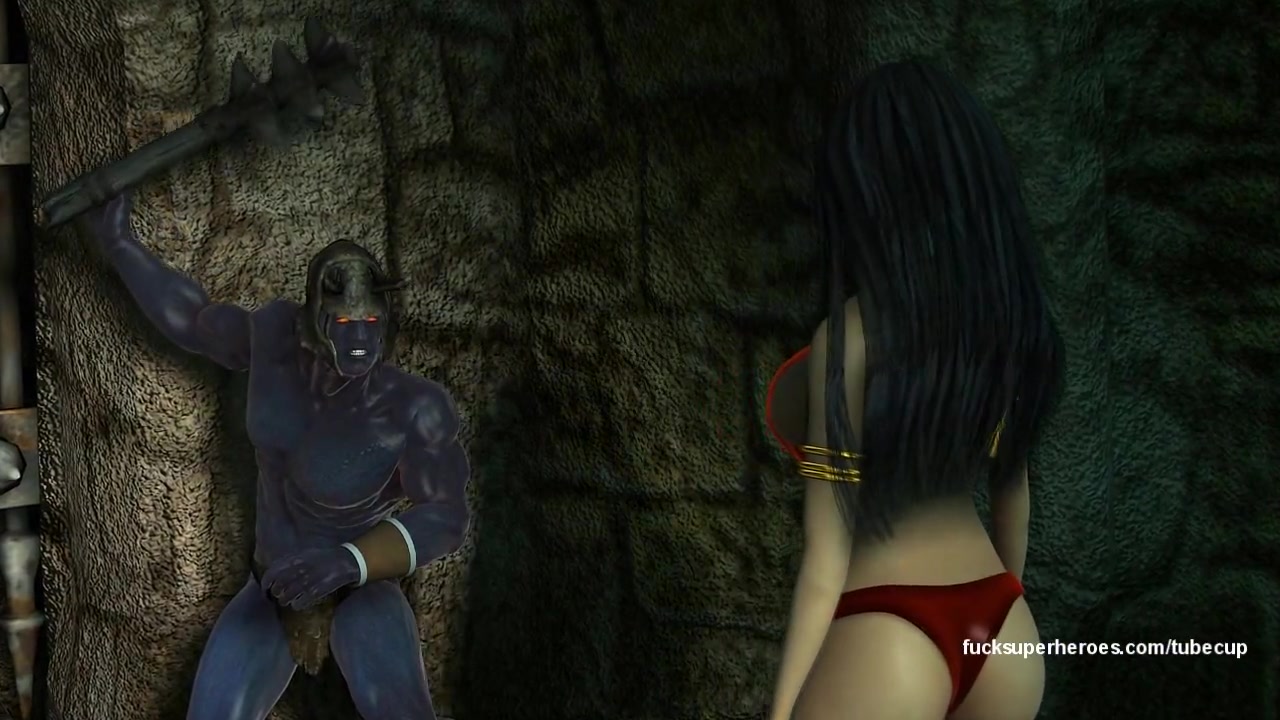 Vampirella explores the naughty realm with a dominant Big titty Mistress.
